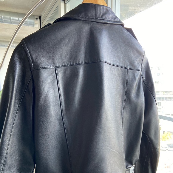 All Saints Balfern Leather Jacket - Picture 4 of 4